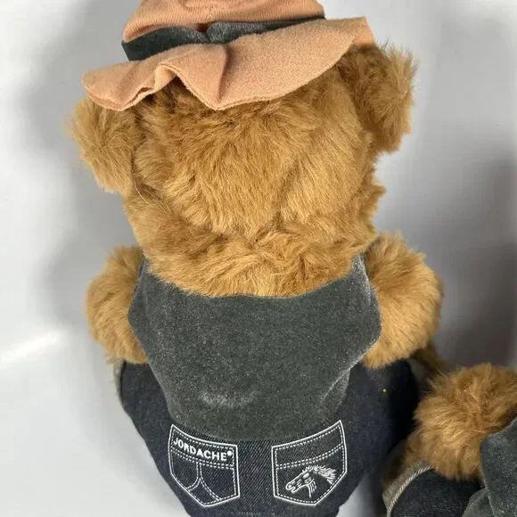 Vintage 1981 Jordache Jeans | Jordy Plush Bear Promotion 12” & 10” - Picture 5 of 11